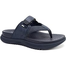 ONCAI Mens Orthopedic Flip Flops Mens Walking Sandals with Arch Support Sport Recovery Sandal for Man size 7-14