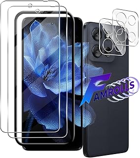 【2+2枚セット ガイド枠付き】 対応 Motorola moto G66j/G66y 5G ガラスフィルム (2枚) + カメラ保護フィルム (2枚) 【日本製素材旭硝子製】 用 モト g66j/g66y 5G フィルム 強化ガラス 液晶 保護フィルム 硬度9H 耐衝撃 飛散防止 指紋防止 全面保護 極薄 高透過率 貼り付けやすい 2.5D ラウンドエッジ加工など