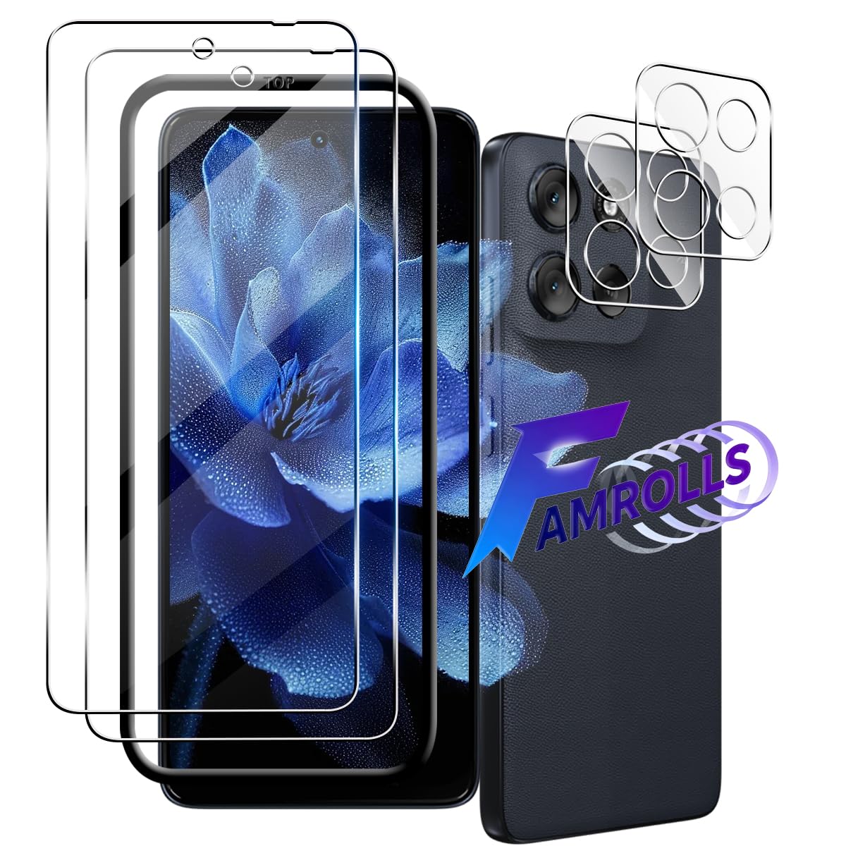 motorola moto g 66y 5G 本体 + ケース ２個+ フィルム Amazon | 【2+2枚セット ガイド枠付き】 対応 Motorola moto G66j/G66y