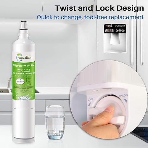 Miniatura 4 de AQUALINK Reemplazo 5231JA2006A para LG LT600P, 5231JA2006B, Kenmore 9990, 46-9990, 5231JA2006F, 5231JA2006E, LFX25975ST, EFF-6003A, WF600, LFX25966E