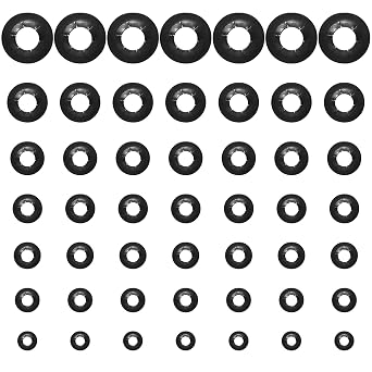 49 Pcs Lock Washer, Push Nuts, Combination kit