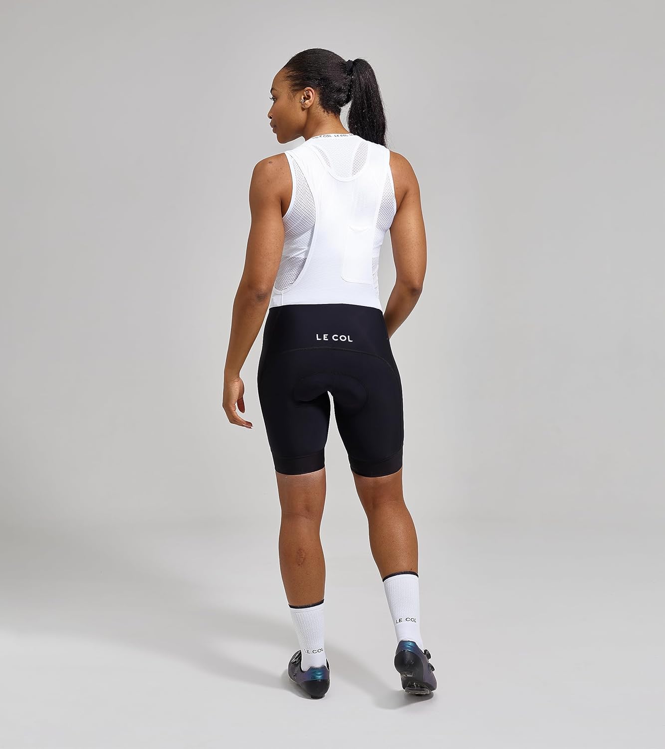 LE COL Women’s Pro Bib Shorts II | Padded Chamois Cycling Shorts | Lightweight Breathable Bike Pants | XS - XL