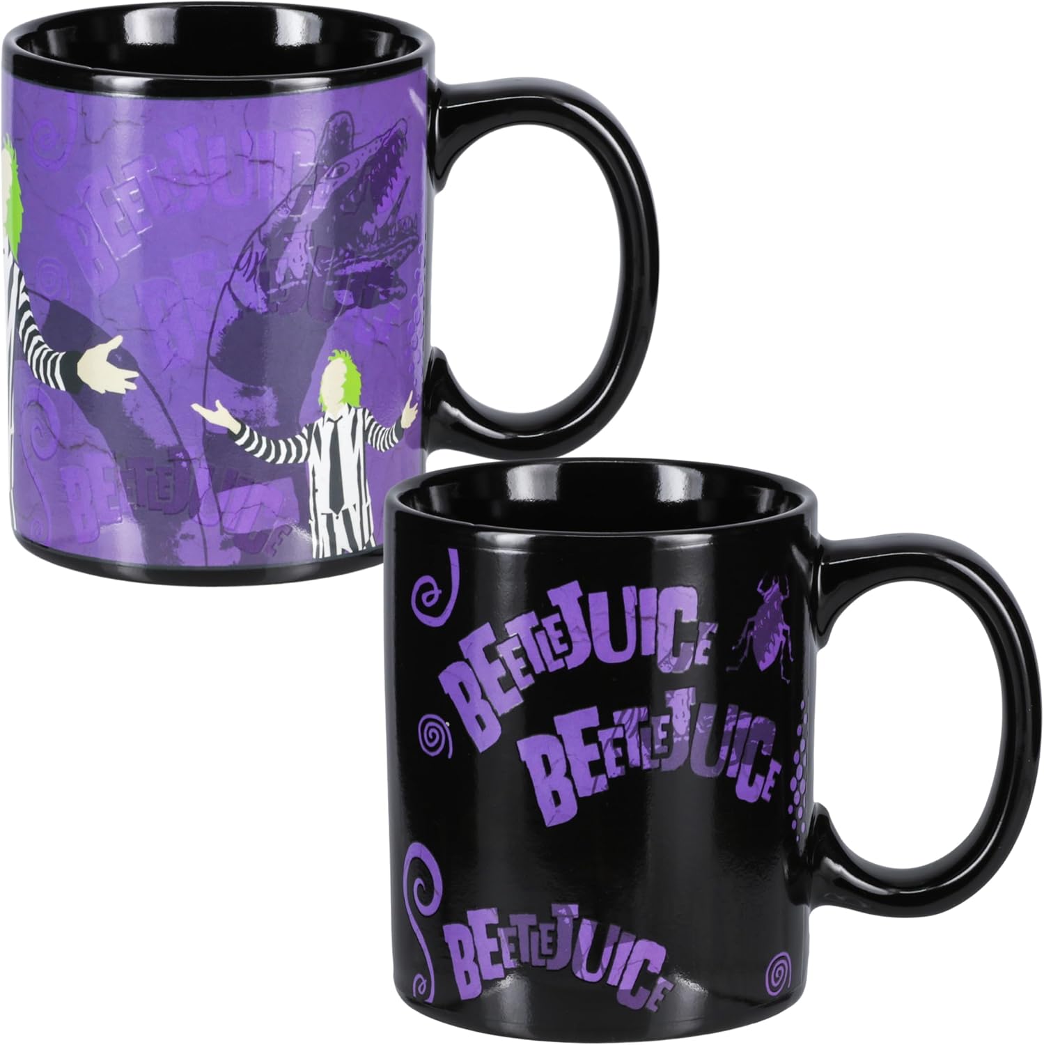 Paladone Beetlejuice Heat Changing Mug - Officially Licensed Horror Movie Merch, Ceramic Coffee Cup 10 oz image 2