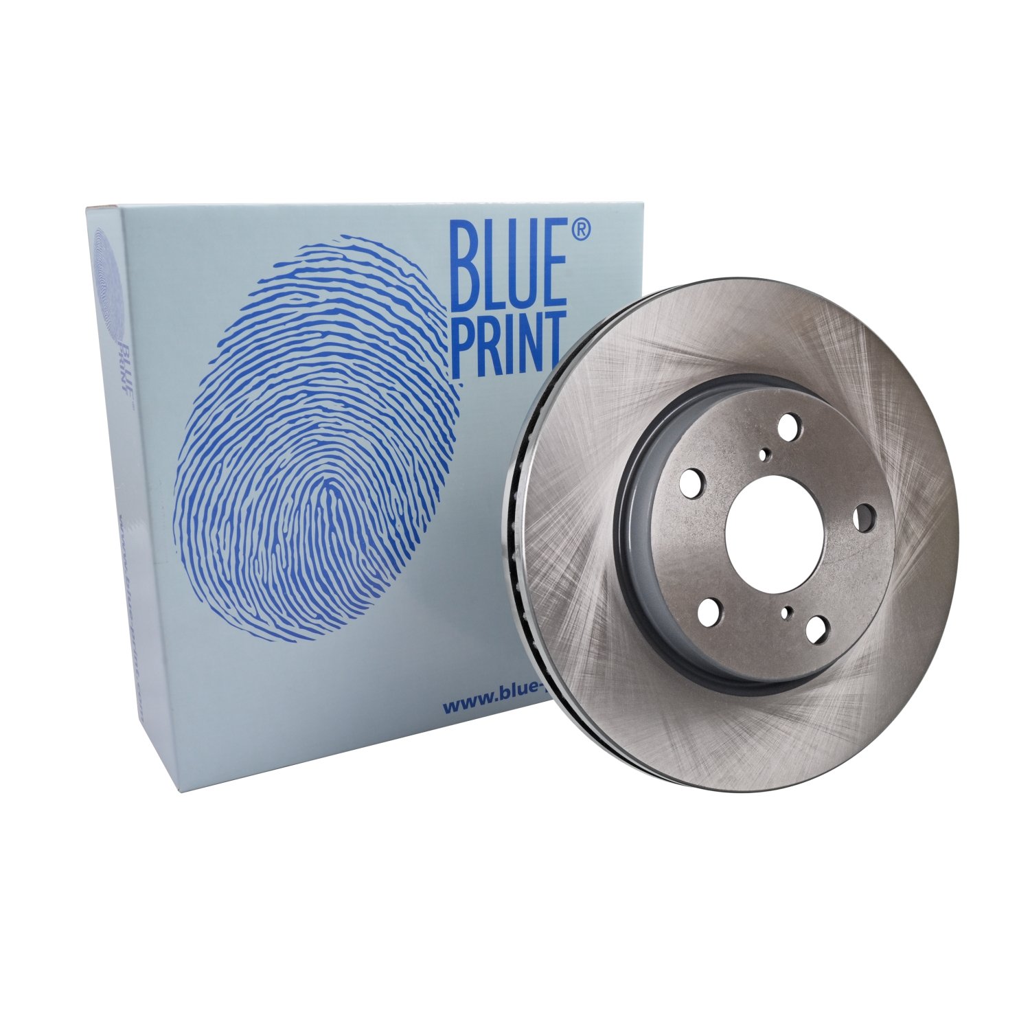 2x Brake Discs Pair Vented fits TOYOTA RAV4 A4, ASA44 2.5 Front 2012 on 2AR-FE