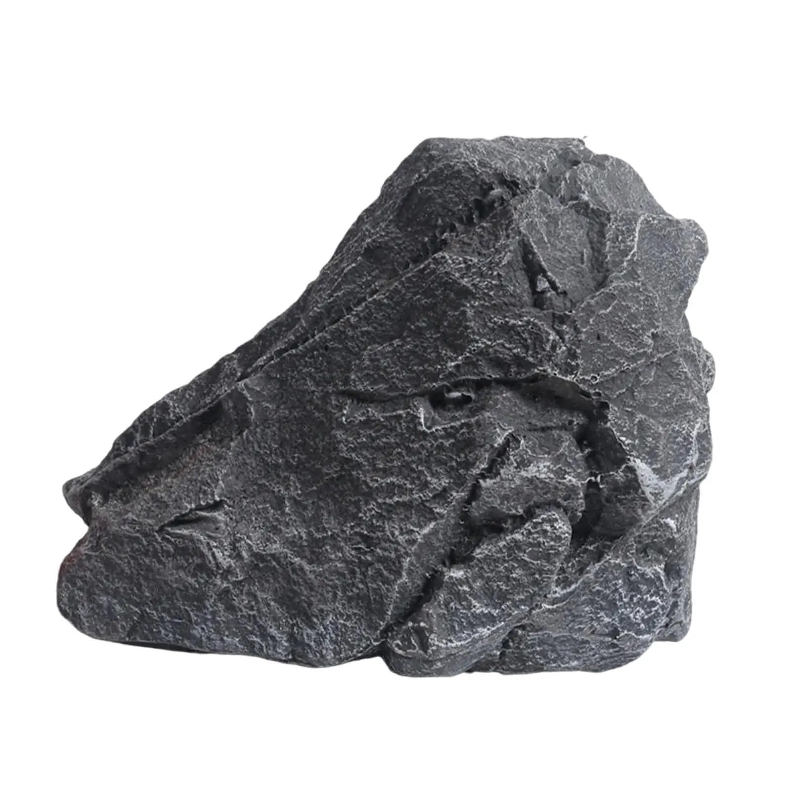 SPPEOUKJ Artificial Stone Decor Movie Prop Lightweight Rock Landscaping Realistic For Backyard Garden Parks(35cmx22cmx28cm)