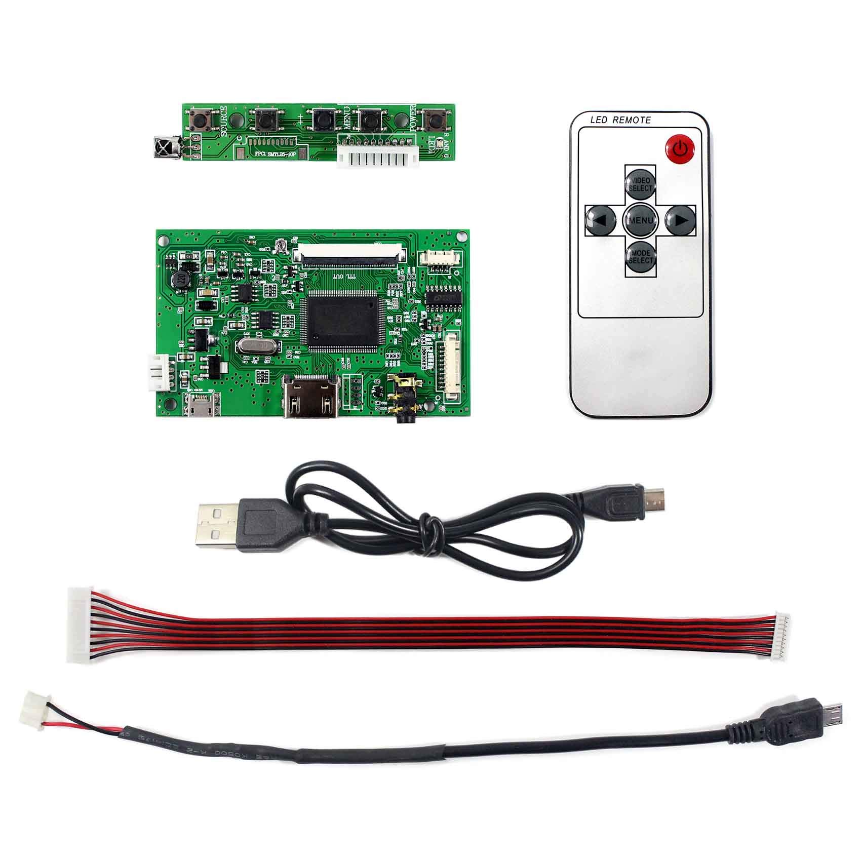 ◼️①基盤部品専用画面nick様 Amazon.co.jp: VSDISPLAY HDMI VGA 2AV LCD コントローラー 7