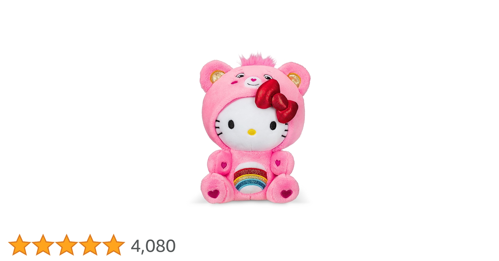 海外限定　新品未使用　ケアベア　ハローキティ＆マイメロディ ぬいぐるみセット 海外限定 新品未使用 ケアベア ハローキティ＆マイメロディ