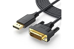 10ft DisplayPort to DVI Cable, DP to DVI Cable