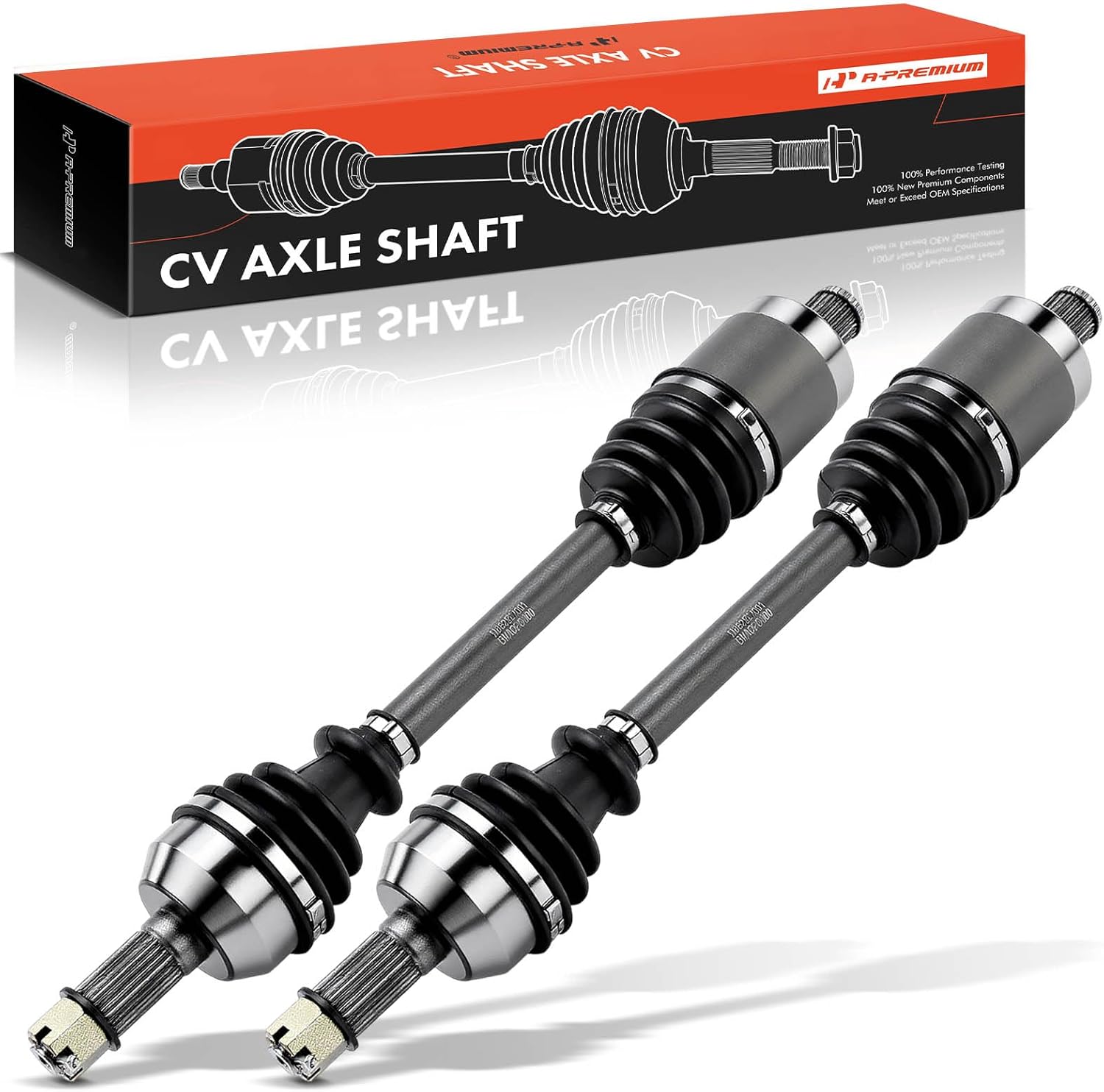 A-Premium Pair (2) Rear CV Axle Shaft Assembly Compatible with Polaris RZR 900 2015-2020, RZR Trail 900 2021, RZR Trail S 900 2021, Rear Driver and Passenger Side