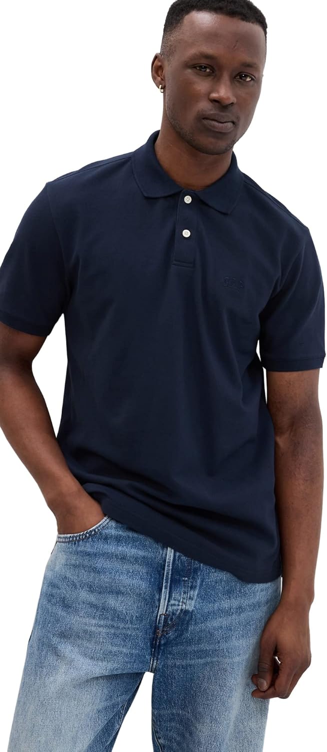 GAP Logo Pique Polo