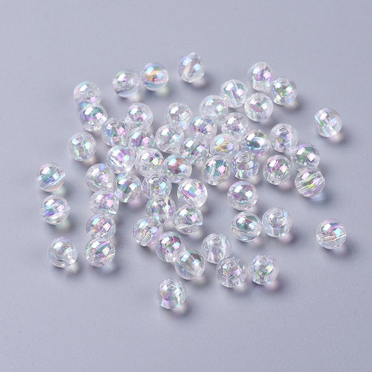 Amazon.co.jp: 大容量 500個 6mm 宝石みたいな シャイニービーズ