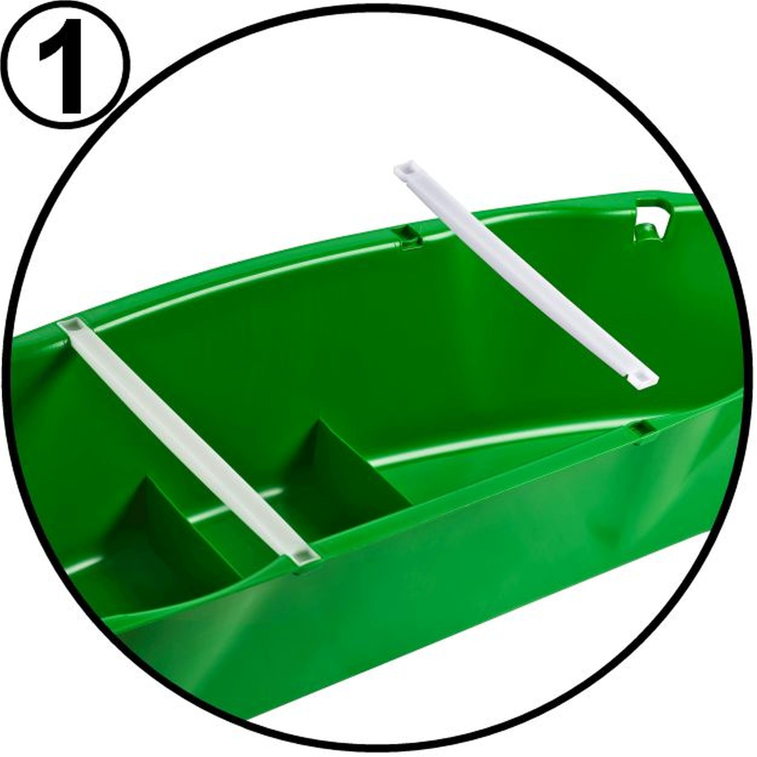 BURI - Sabbiera Premium in plastica 150 x 150 x 20 cm, Colorata, Made in Germany – Robusta sabbiera per il giardino, giocattolo per bambini per giocare con sabbia o ghiaia, molto stabile e di alta