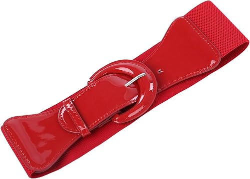 Miniatura 4 de Cinturón GRACE KARIN para mujer ancho cinturón con hebilla gruesa estilo vintage cinturón elástico tallas S-XXXXL