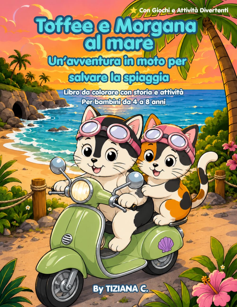 Toffee e Morgana al mare: Un’avventura in moto per salvare la spiaggia