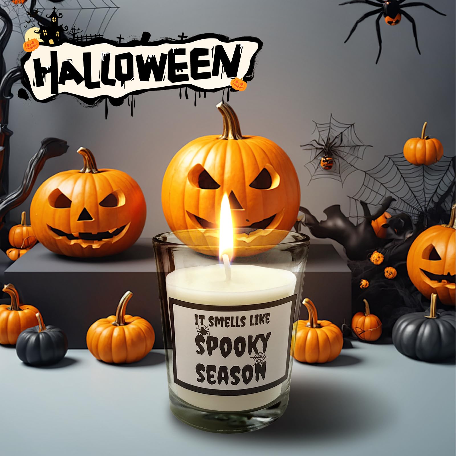 Boo Koszyk Nadziewacze dla kobiet, prezenty na Halloween dla kobiet, uroczy kosz na Halloween Boo dla nastolatków, dziewcząt, jej siostry, przyjaciółki, dorosłych, z upiornymi szklanymi kubkami