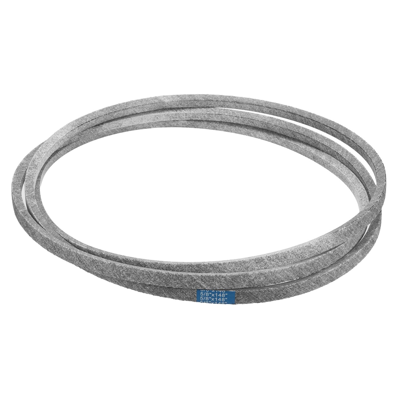 sourcing map Cord Mower Deck Belt 5/8" x 148" Aramid Replacement Cord Deck Drive Belt for 196103 532196103, Gray