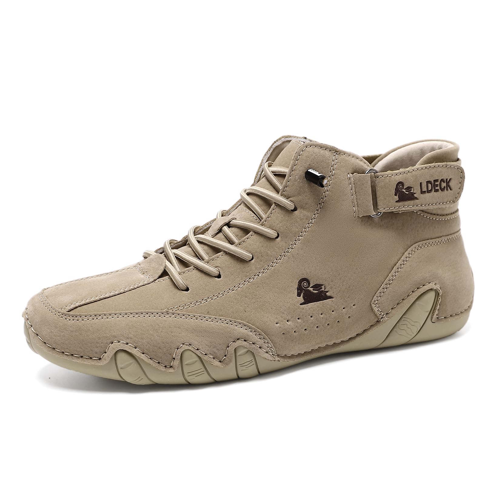 Feetflex Scarpe da Uomo,Feetflex Scarpe da Uomo Ldeck, Stivali Alti Scarpe da Ginnastica Casual,Antiscivolo Traspirante Feetflex Scarpe da Uomo
