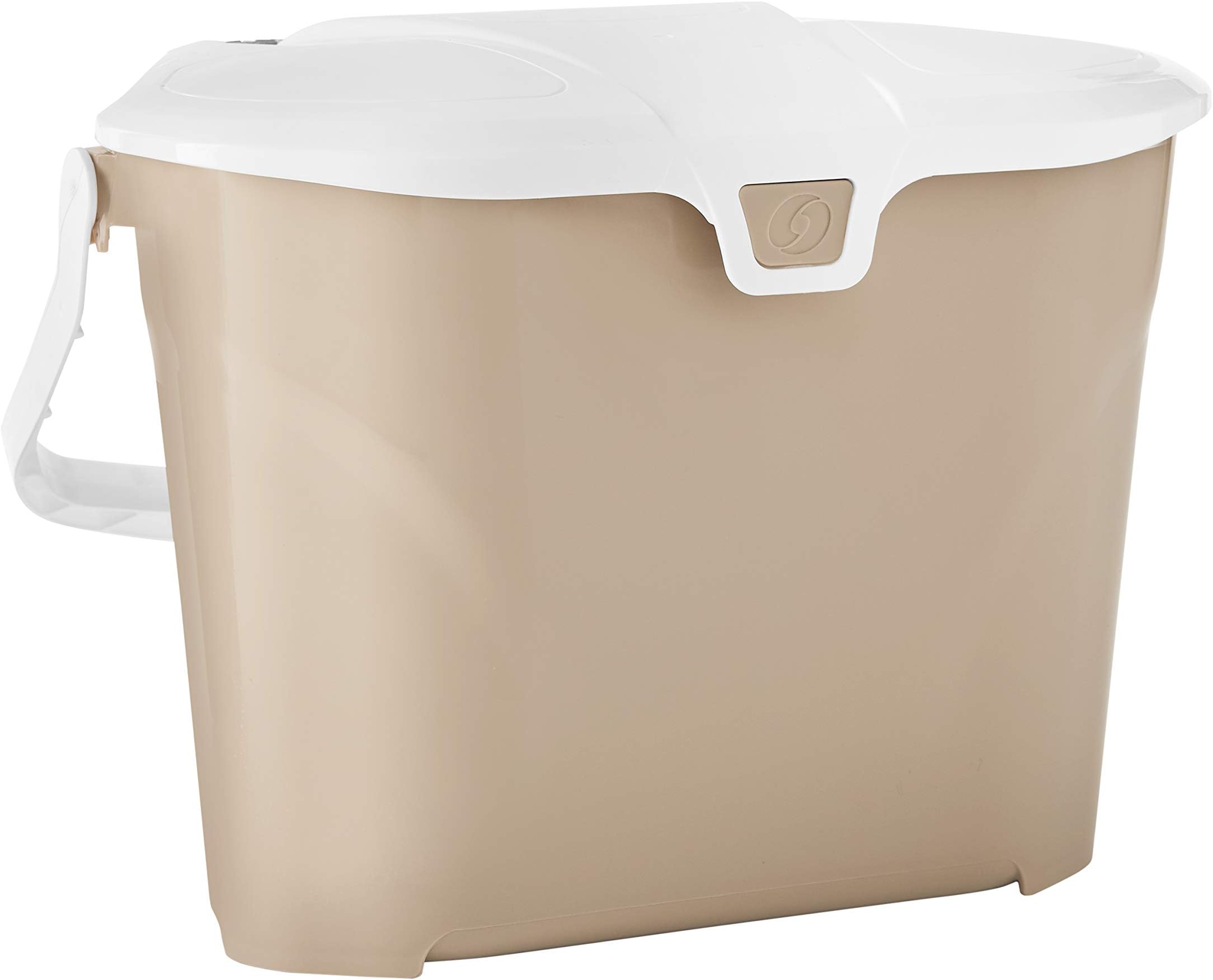 The Scrap Saver, 1.8 Gallon Large Capacity, Odor Reducing Kitchen Caddy, Beige (PGSS7L)