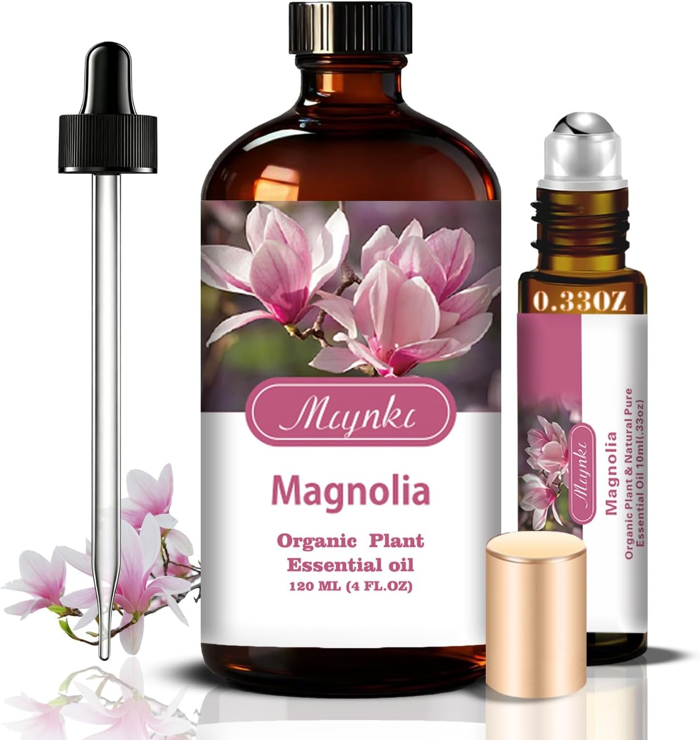 Magnolia Essential Oil,Magnolia Oil for Massage Home,4 fl oz