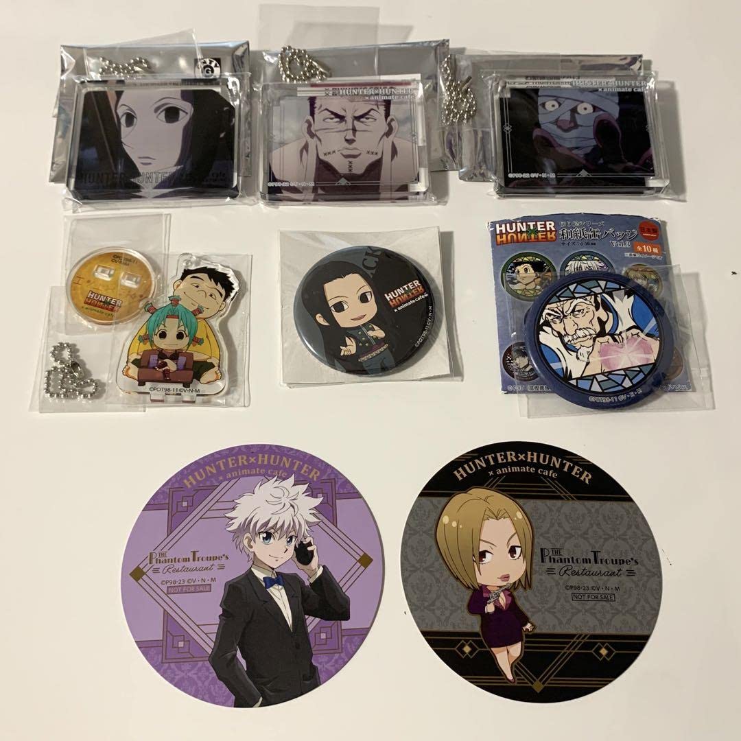 Amazon | HUNTER×HUNTER ハンターハンター コロッタ 缶バッジ まとめ