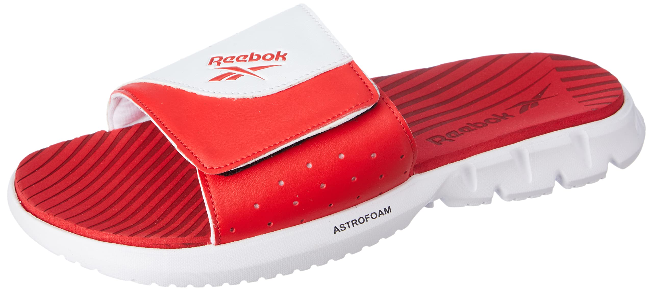 Reebok MensSlide Sandal, Vector Red/White, 9 UK (10 US) (B09N6LBLKL) Amazon Price History, Amazon Price Tracker