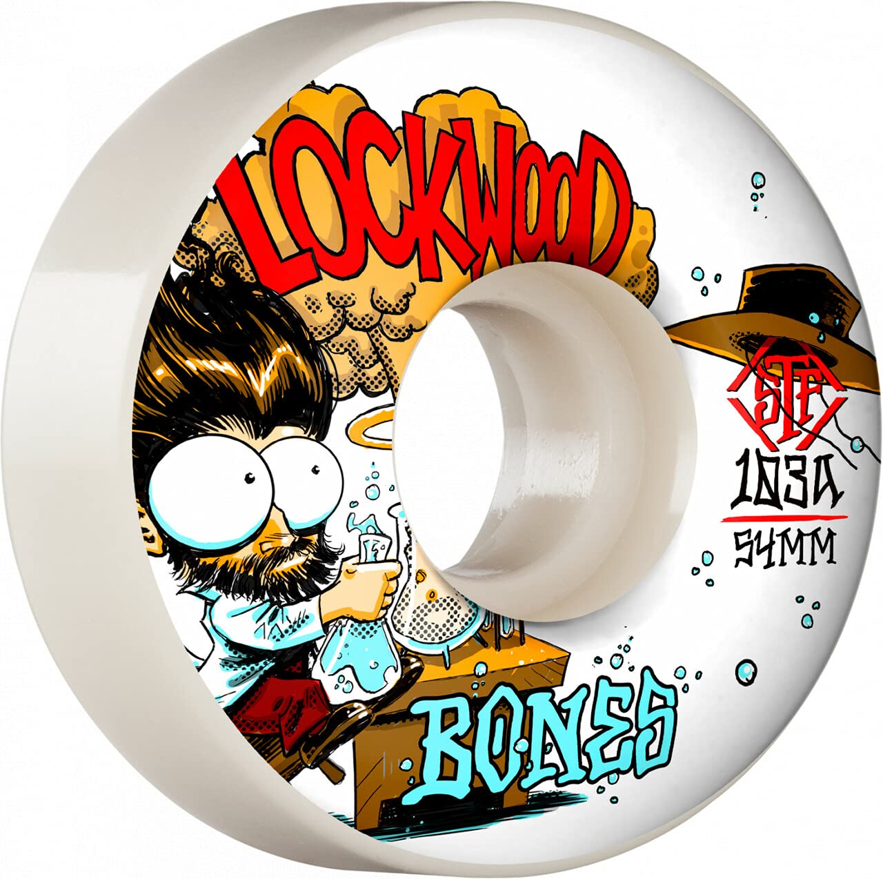 Bones Roues Skate (x4) STF V3 Lockwood Xprimental Multi 103A