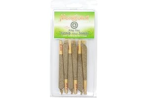 Organic King Size CBD Catnip Joints - Premium Ground