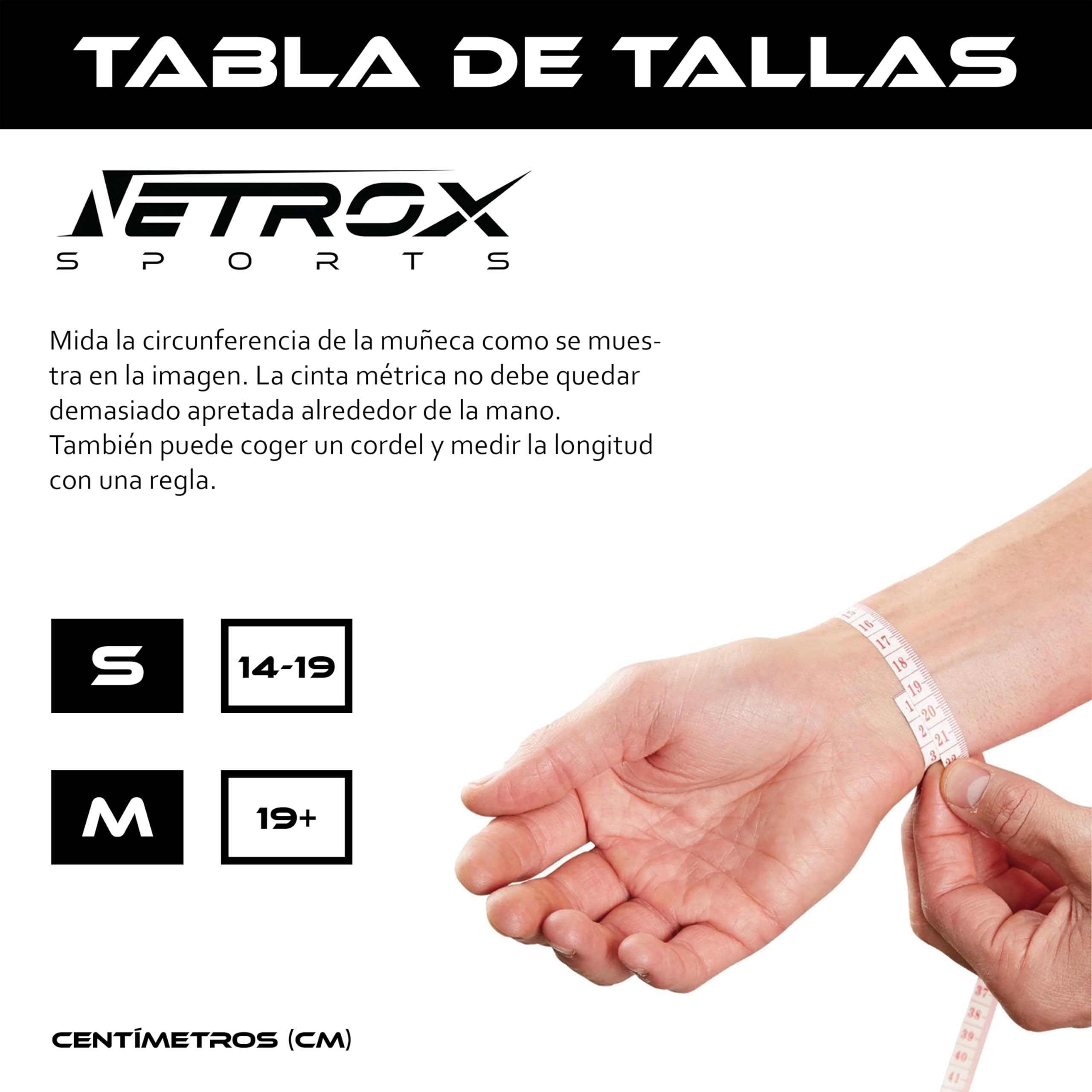 NetroxSports Hyper Grips - Lifting Straps Powerlifting - Levantamiento de Pesas - Correas - Agarres para Gym - Agarraderas Gimnasio - Peso Muerto (nego, M, Hyper Grips)