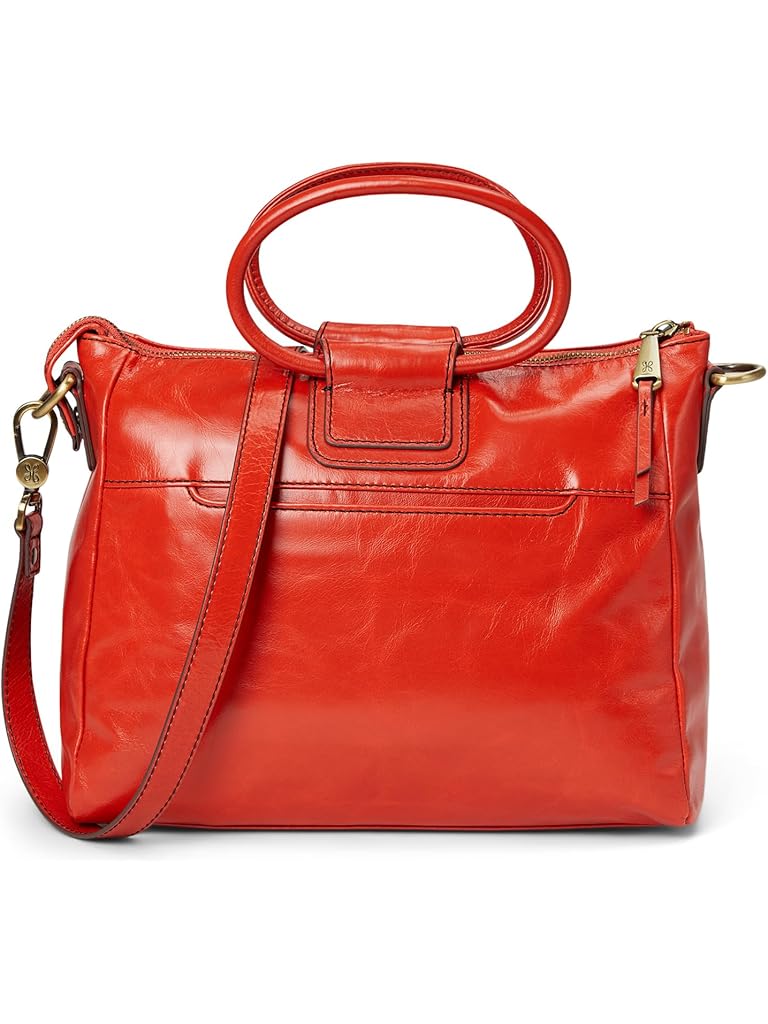 Red HOBO Sheila Medium Satchel