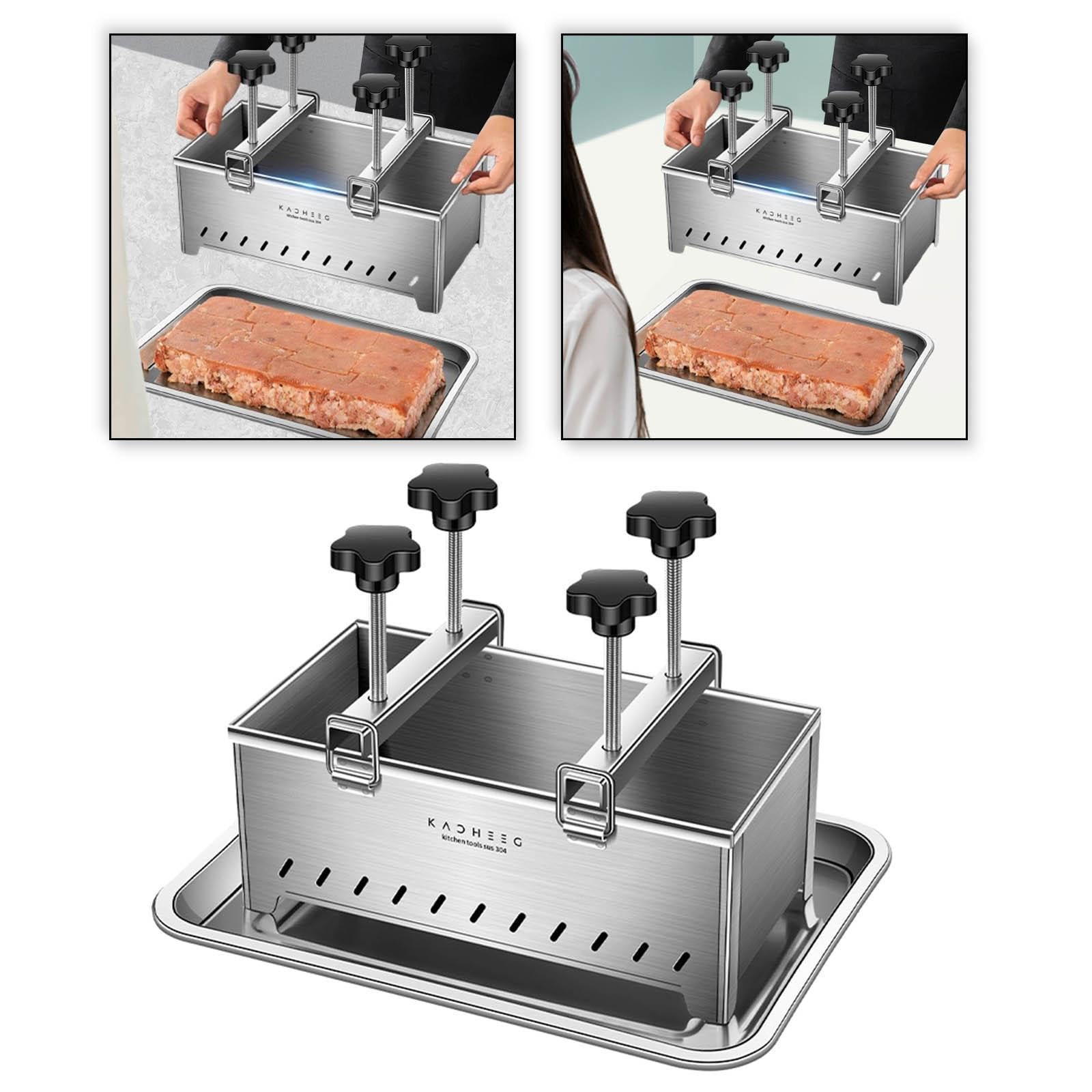 Herramienta para Dar Forma a en Lonchas, Dispositivo Manual para Producir Bloques de Jamón Y Ternera, 2kg
