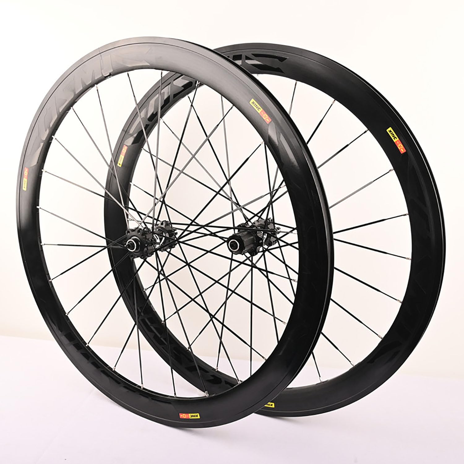 Juego de Ruedas para Bicicleta de Carretera 700C*40/50MM Aleación de Aluminio C/V/Llanta de Freno de Disco 20H Buje para 7 8 9 10 11 Velocidad Juego de Ruedas