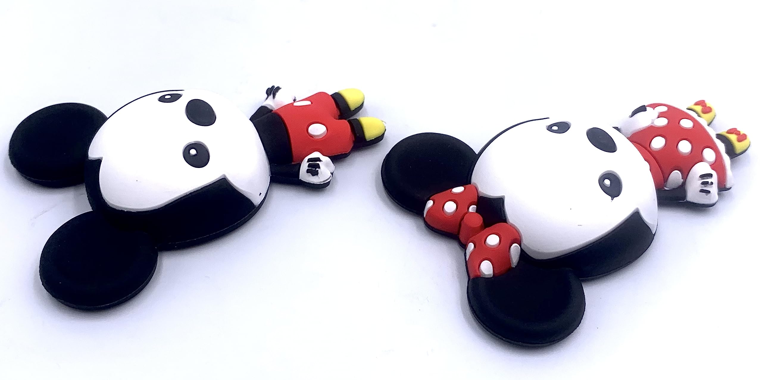 ミニーマウス 3Dマグネットステッカー Amazon.co.jp: モノグラム ディズニー マグネット2点セット