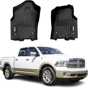 OMAC Premium 3D TPE Floor Mats for RAM 1500 (2019-2024) Limited - Front Row