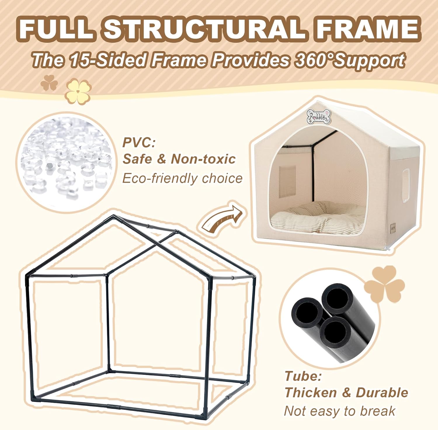 Cozy Comfort: The Jiupety Indoor Dog House Review