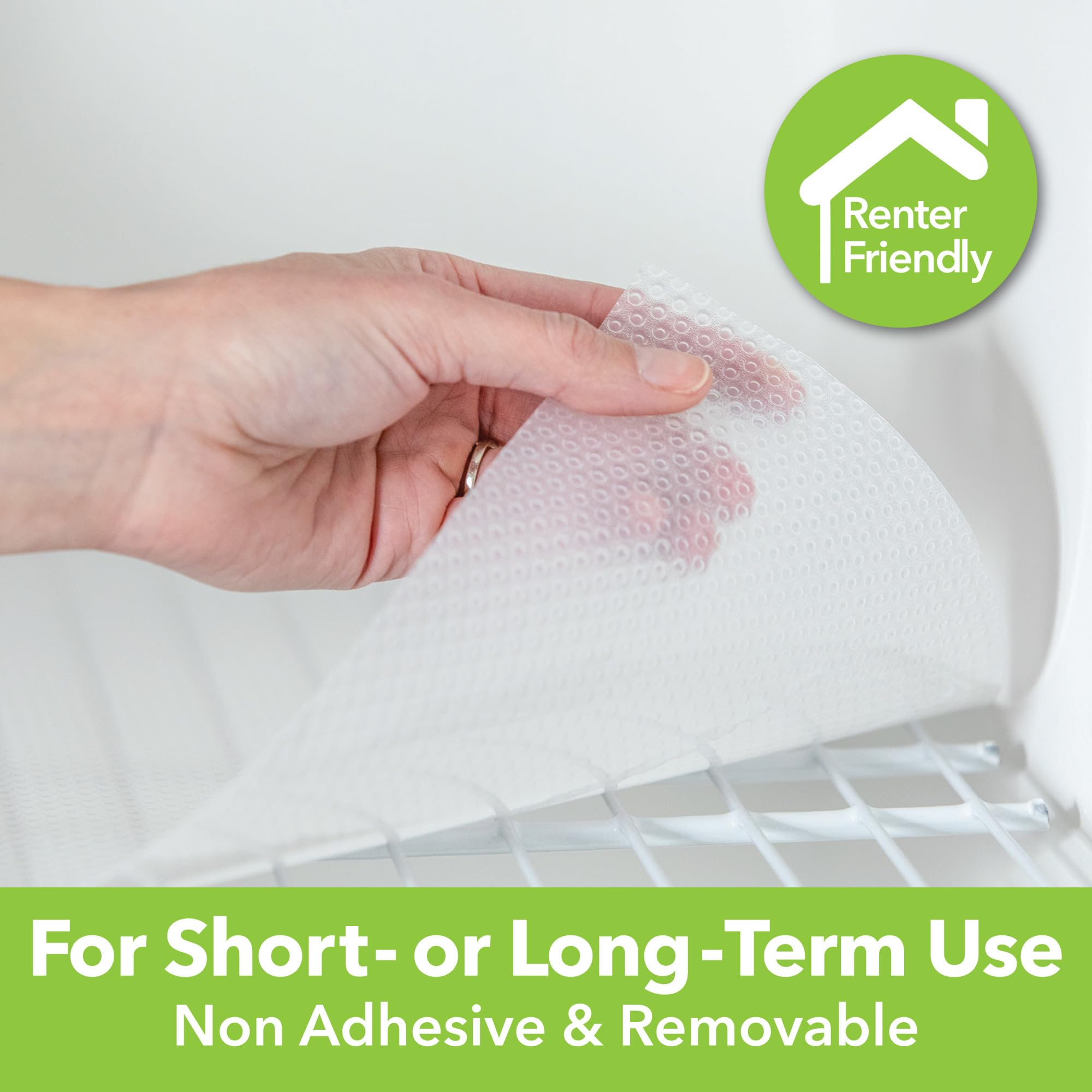 Duck Shelf Liner - Clear, Non-Adhesive -4 Duck Shelf Liner - Clear, Non-Adhesive -4