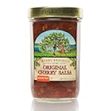 Cherry Republic Original Cherry Salsa Medium Heat, 16 oz - All Natural Chunky Medium Salsa, Made with Real Michigan Cherries, Sweet, Savory and Spicy Dip and Cooking Sauce, Small Batch
