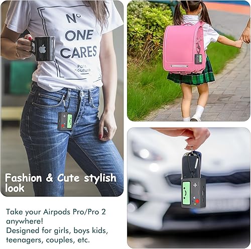Miniatura 6 de Funda para AirPod Pro 2, bonita funda de KOREDA con diseño de dibujos animados para Airpods Pro de 2 generación1 generación (202320222019),