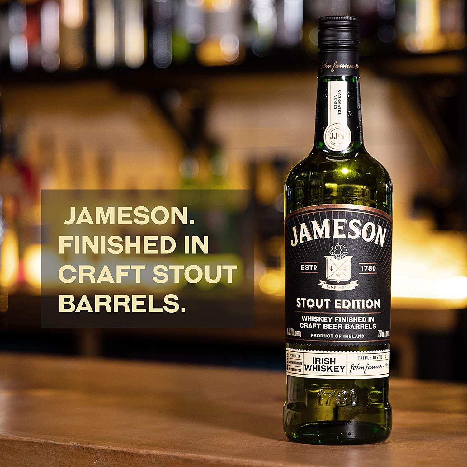 JAMESON Caskmates Whisky Irlandais - 40%, 70cl