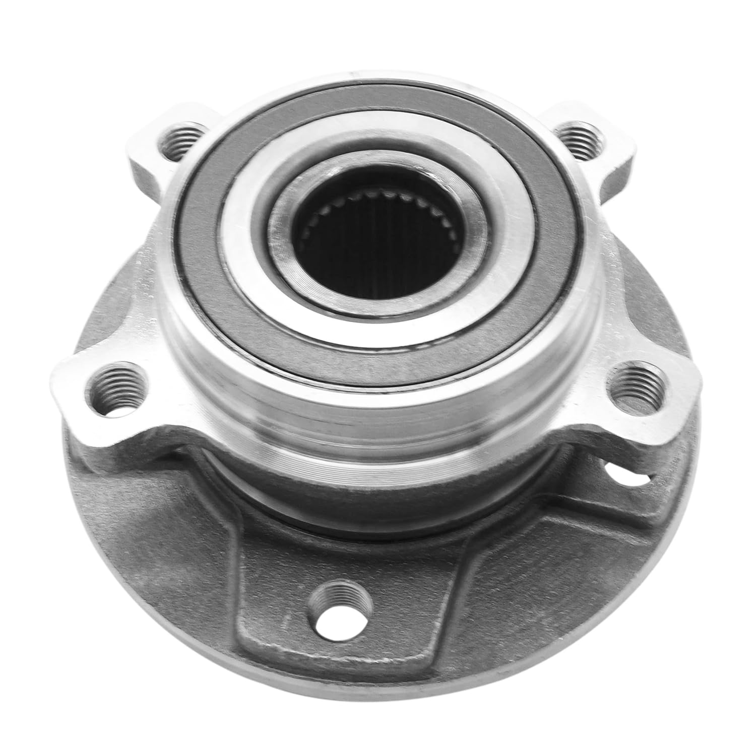 Detroit Axle - 2pc Front Wheel Bearing Hubs for Jeep Compass Renegade Fiat 500X, Wheel Bearing and Hubs Assembly Replacement