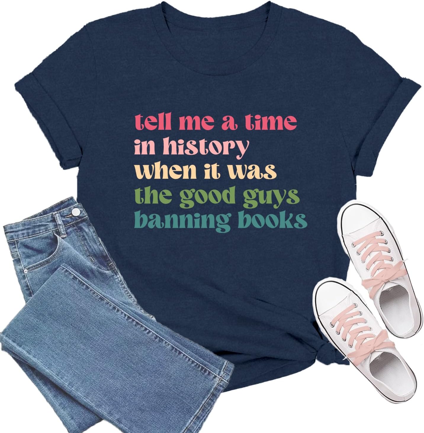 Book Shirts for Women Book Lover T-Shirt Reading Tee Teacher Tops