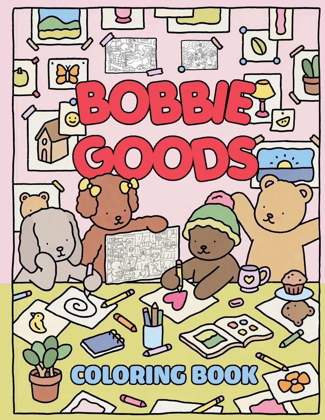 Bobbie Goods Coloring Book Paperback – 4 March 2024