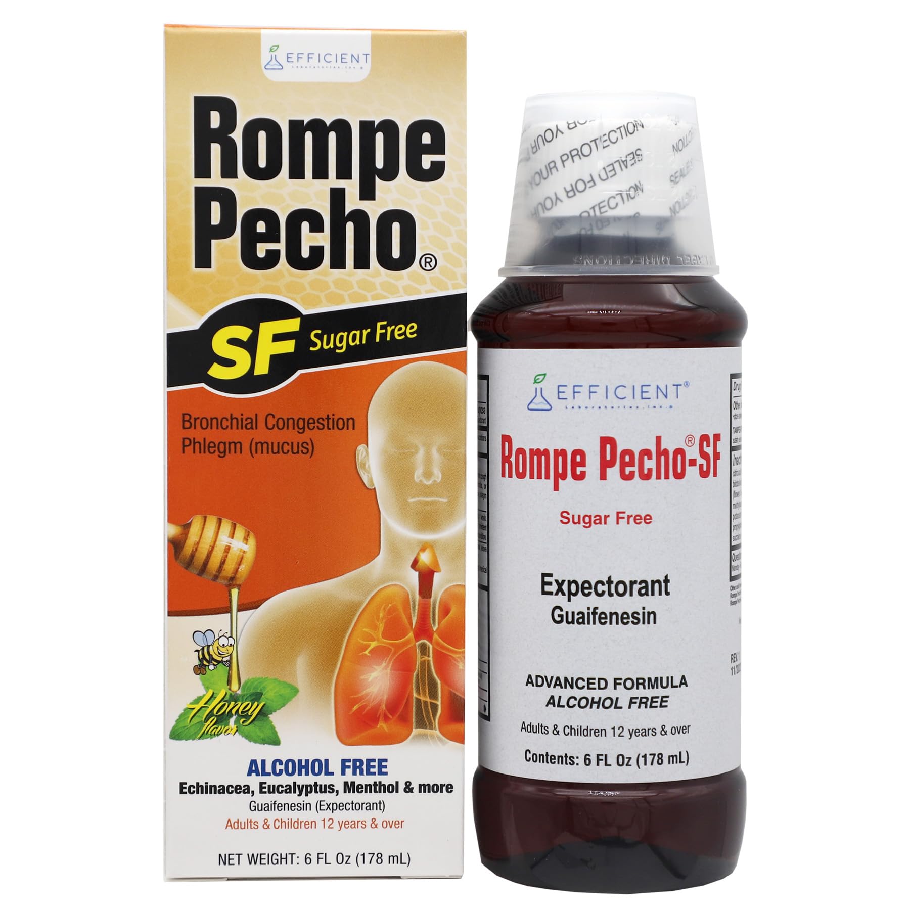 SF (Sugar-Free) 6oz - Cold & Cough Syrup