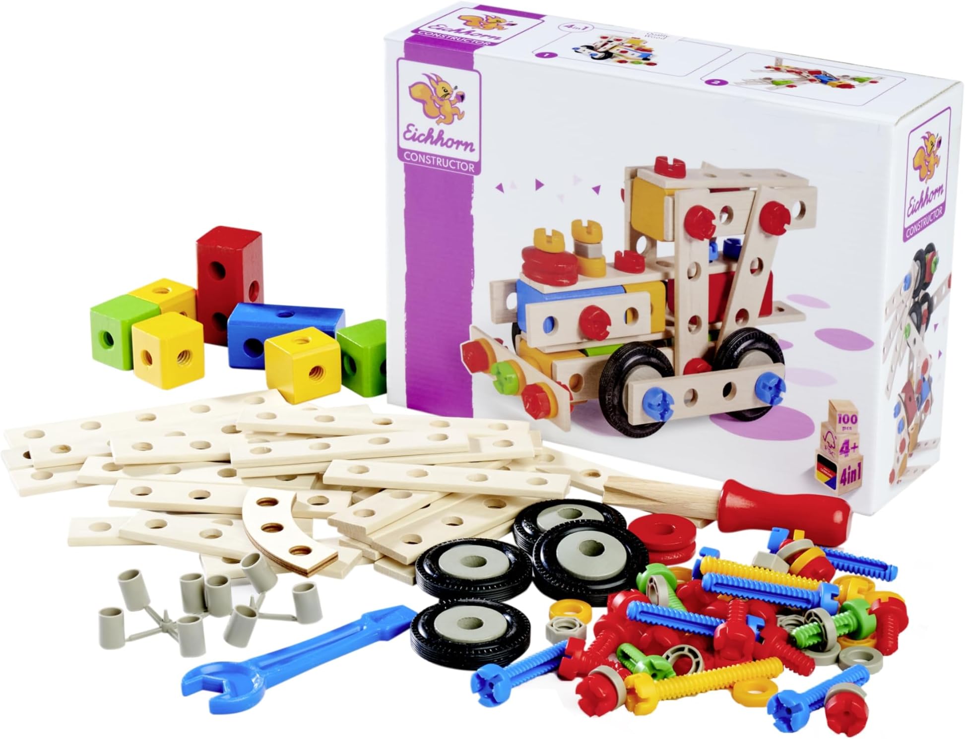 Heros "Constructor Engine (100-Piece, Beige)