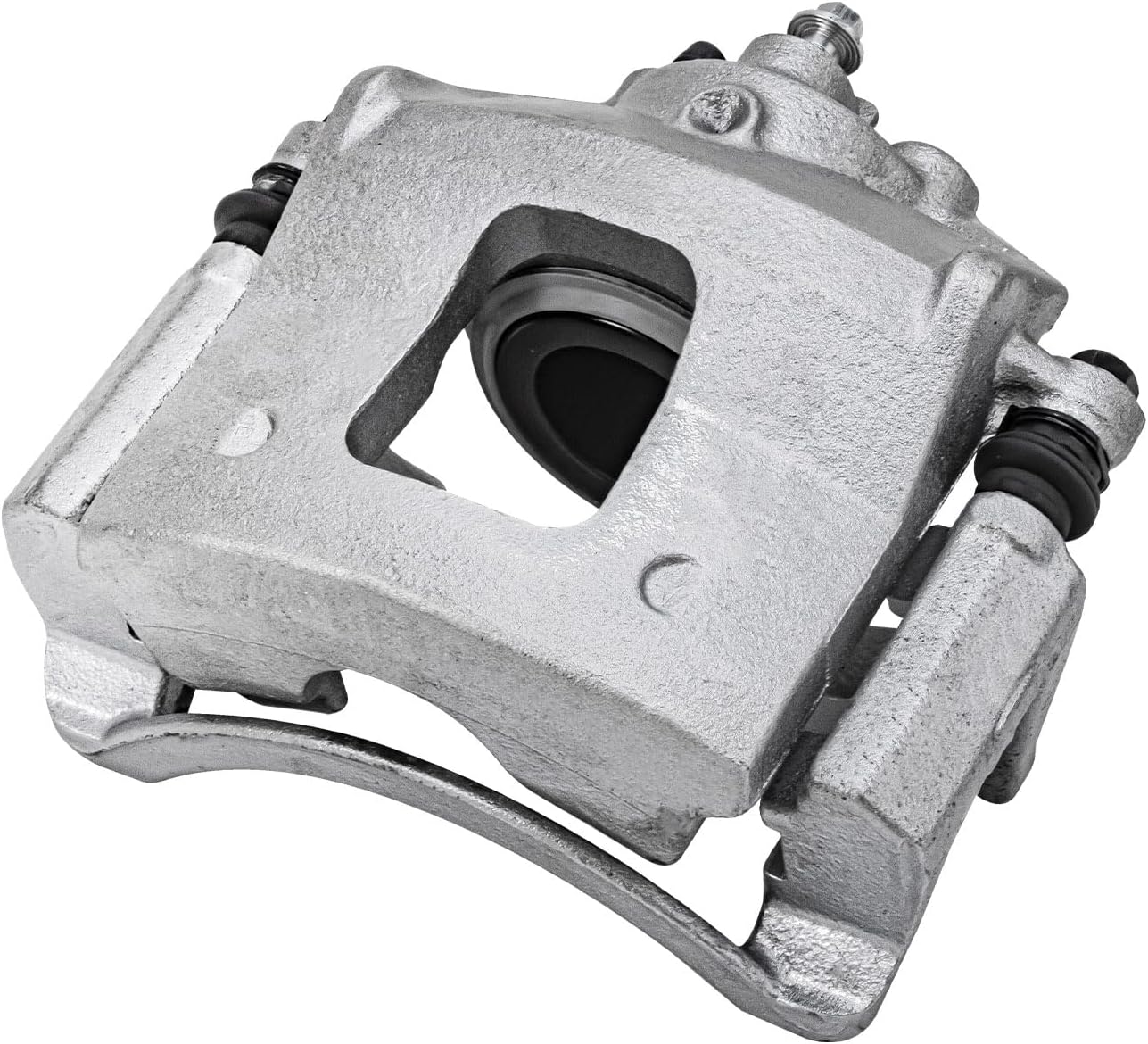 Detroit Axle - FWD Front 2pc Brake Calipers for 02-07 Buick Rendezvous, 01-05 Pontiac Aztek, 2 Disc Brake Calipers w/Bracket 2002 2003 2004 2005 Replacement