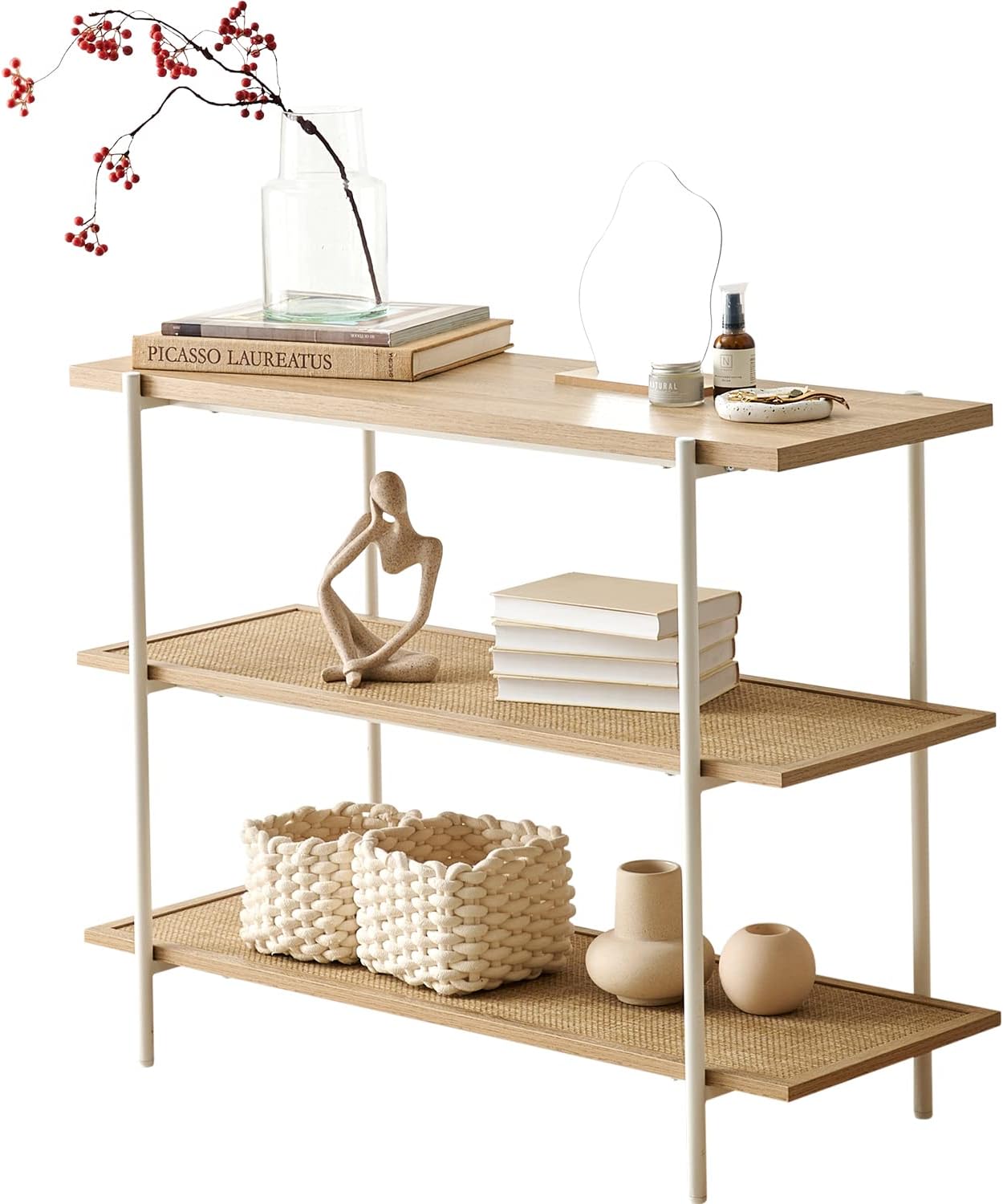 リビングビボード 扉タイプ 幅90cm ナチュラルオーク 木目調