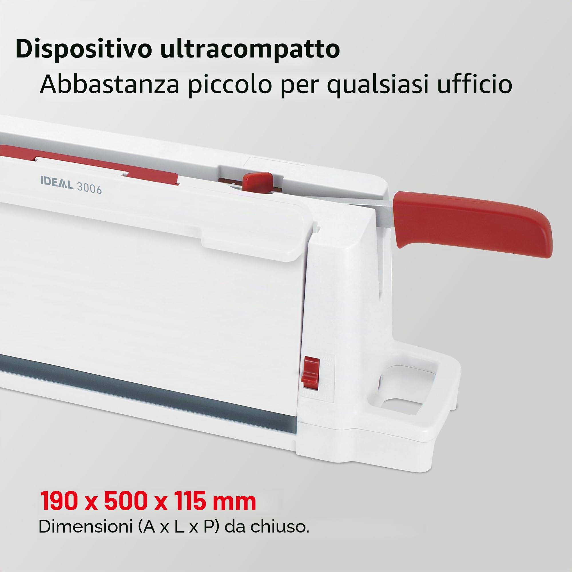 IDEAL Taglierina impilabile ufficio 3006