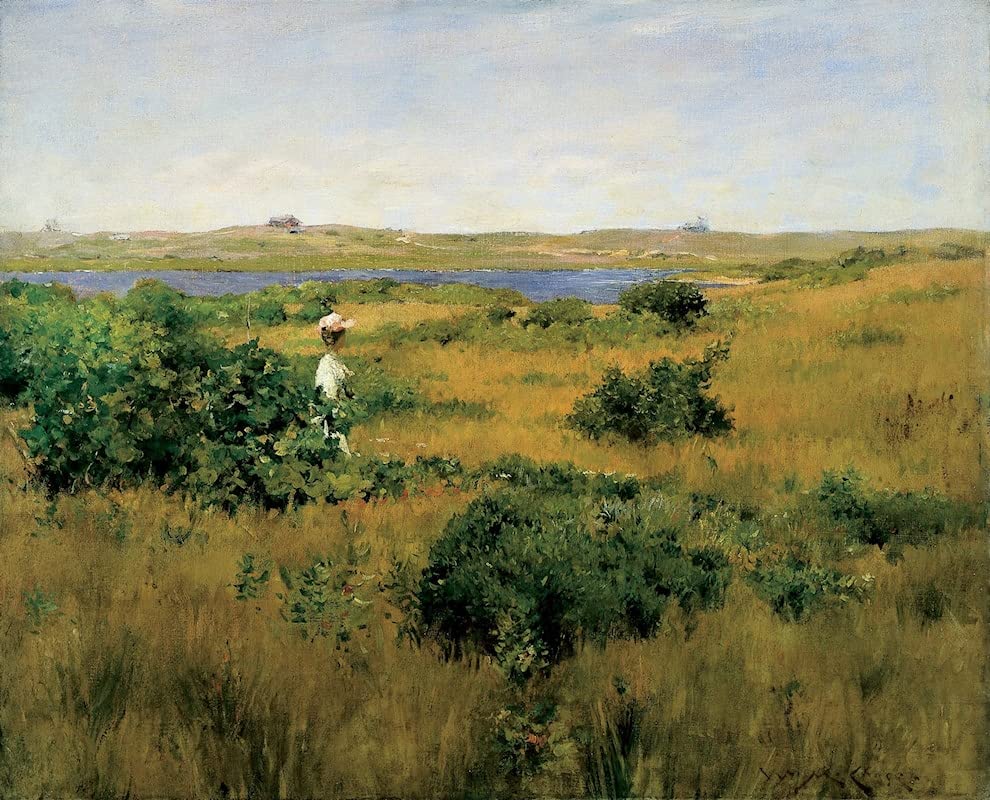 Toile murale L'été à Shinnecock 60x90cm William Merritt Chase
