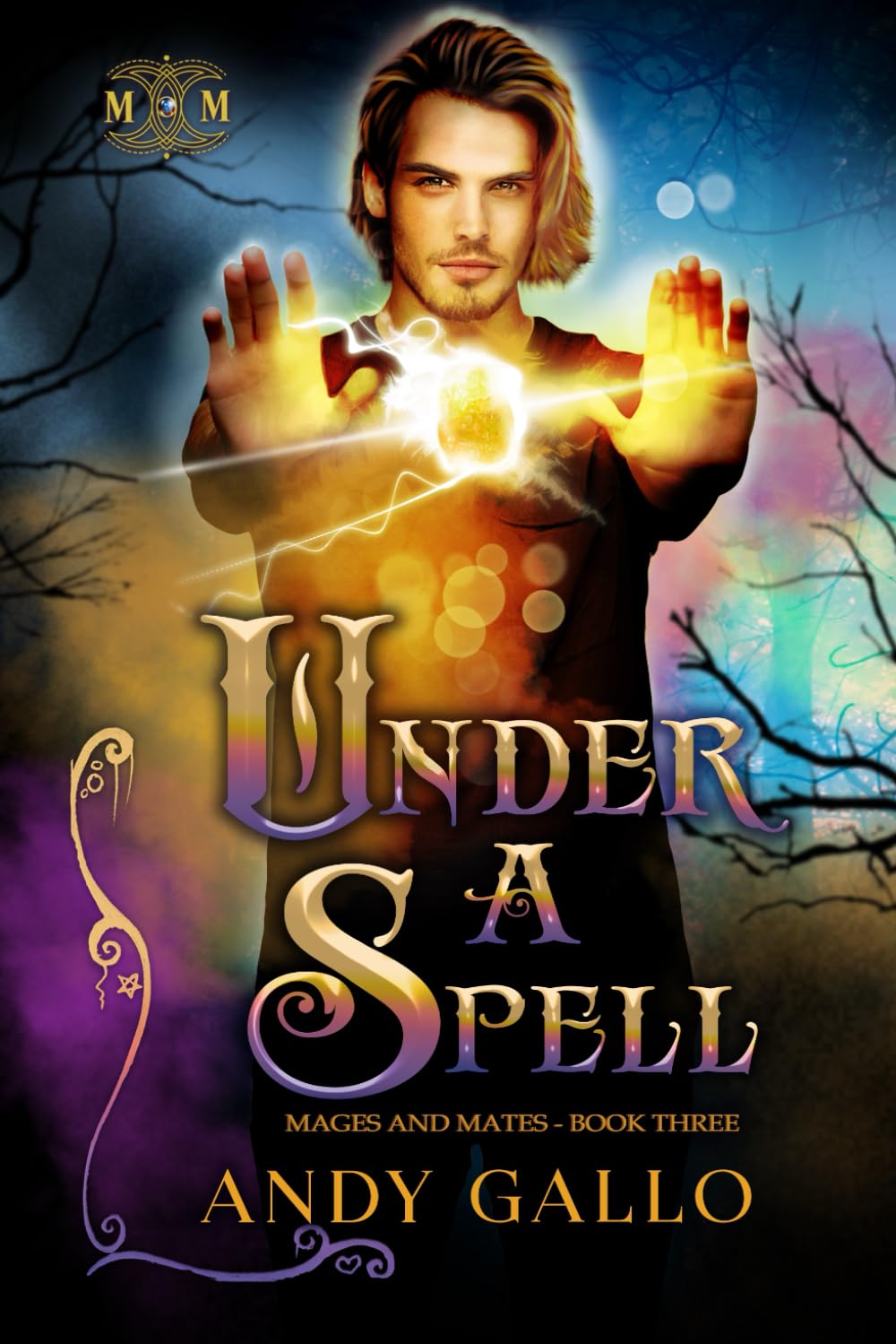 Under a Spell: An MM Paranormal Romance: 3 (Mages and Mates)