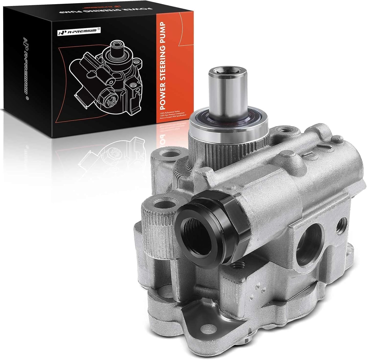 A-Premium Power Steering Pump Compatible with Ram 2500/3500/4500/5500 2011-2012, L6 6.7L Diesel, Replace # 68070908AB, 68070908AC