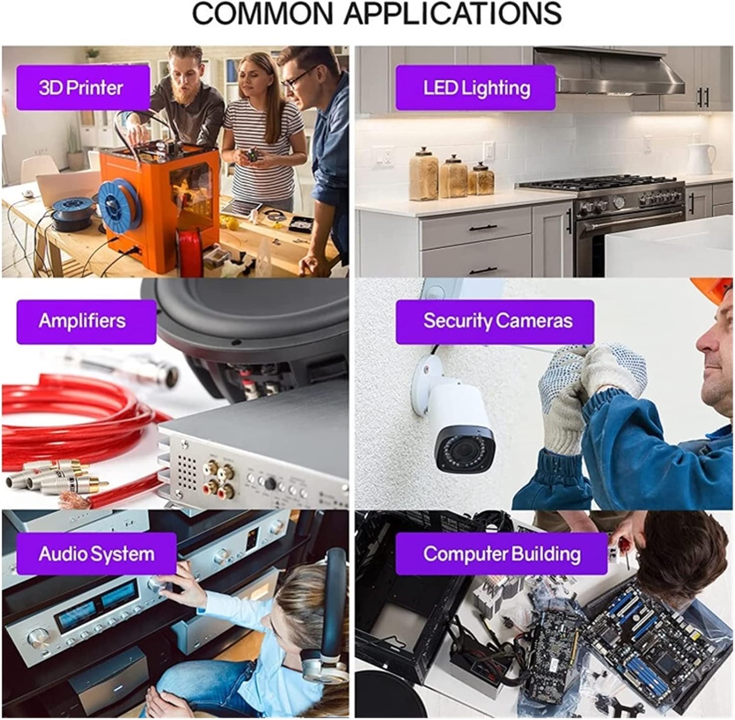 Pruning Shears, DC 12V 24V Optical Transformer AC 100-240V Source SMPS LRS Series Led Strip 3D Printer,for Garden(LRS Series 12V-36W)